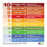 rpe chart indoor cycling association indoor cycling rpe chart
